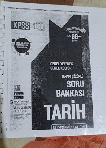  KPSS 2020 Tarih Soru Bankası