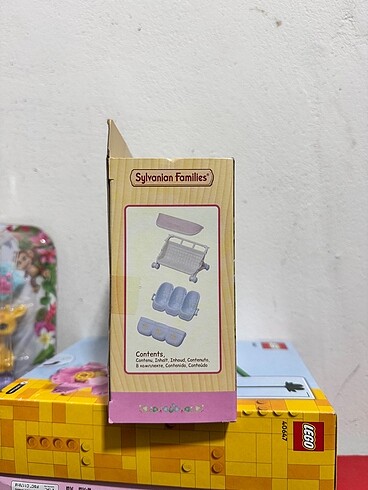 Beden sylvanian families triplets stroller