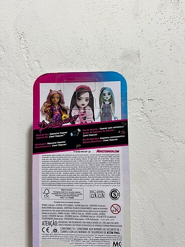 Beden monster high draculaura