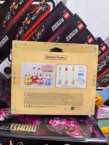  Sylvanian Families üçüzler bakım seti