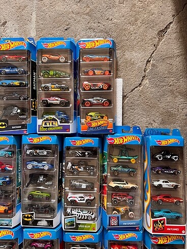 Beden Renk 5 li hot wheels