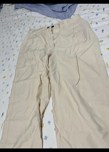 LC Waikiki Düğmeli Kadın Kumaş Pantolon