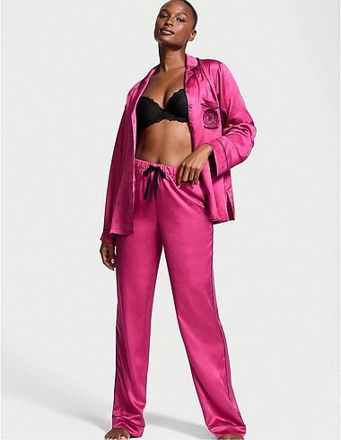 Victorias Secret Saten Pijama Takımı