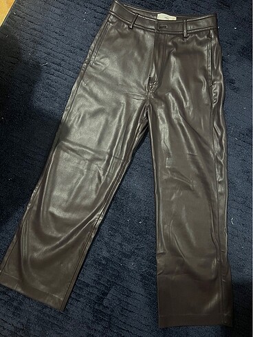 Mango deri pantolon - Görsel 5