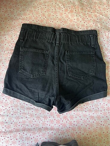 Kot şort siyah - Görsel 2