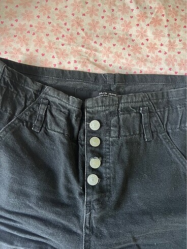 Kot şort siyah - Görsel 3