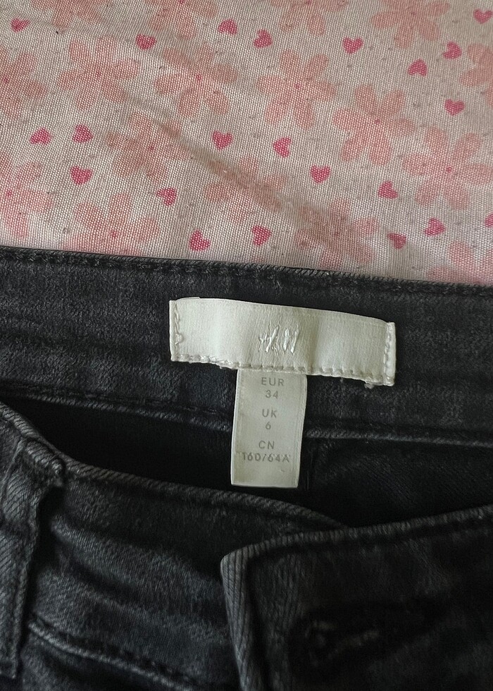 Kot şort siyah - Görsel 3