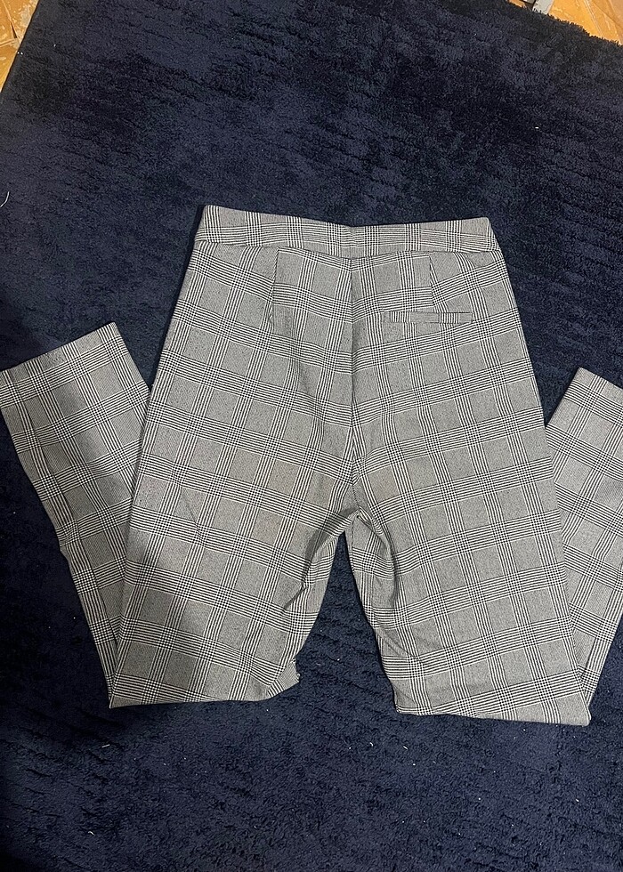 Kumaş gri pantolon - Görsel 2