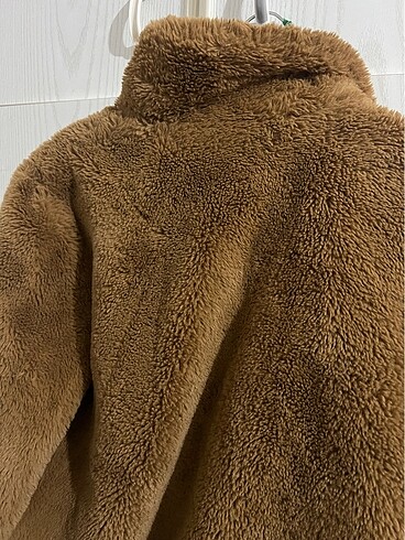 Kahverengi kürk ceket - Görsel 5