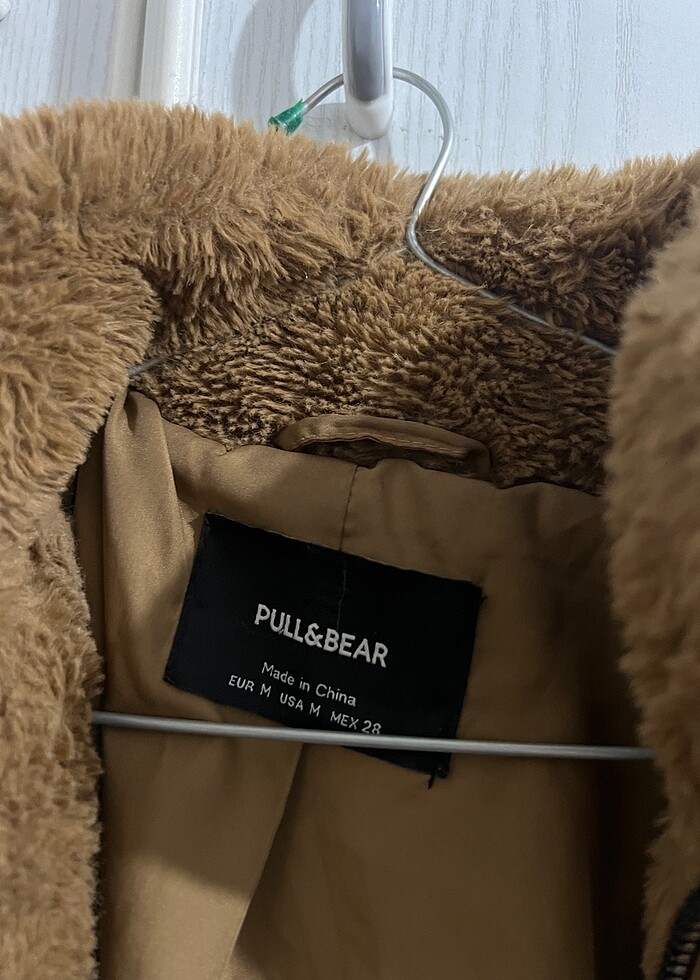 Kahverengi kürk ceket - Görsel 3