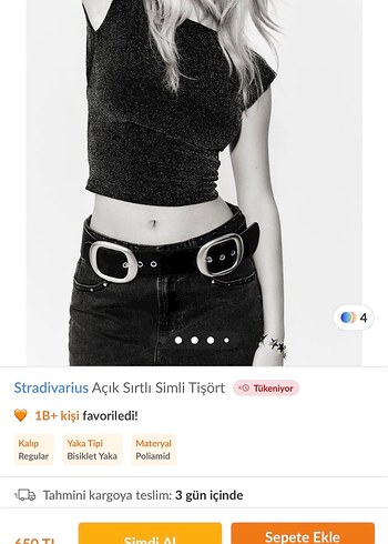 Simli sırtı açık top