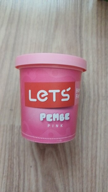 Diğer Lets Oyun Hamuru Pembe