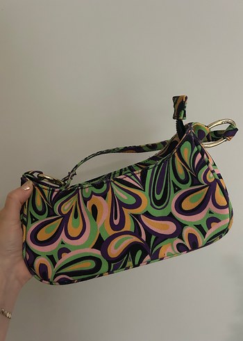 Urban Outfitters Renkli Kol Çantası - Görsel 3