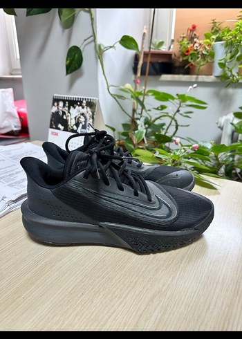 Siyah Bağcıklı Erkek basketbol Ayakkabı - Görsel 10