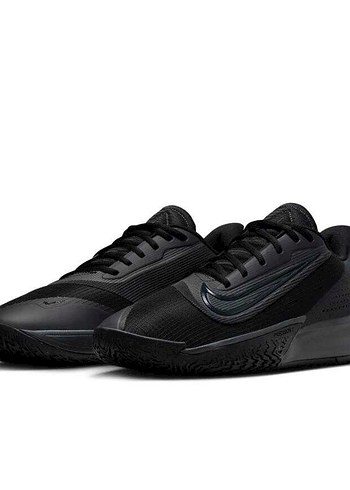 Siyah Bağcıklı Erkek basketbol Ayakkabı - Görsel 2