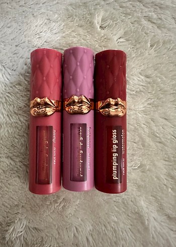 Pastel Pembe Dudak Parlatıcısı Seti