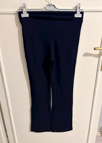 Kızlar için Lacivert Dar Kesim Pantolon - Görsel 2
