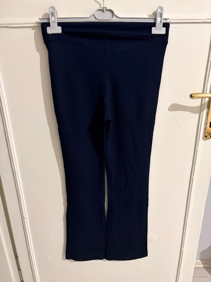 Kızlar için Lacivert Dar Kesim Pantolon - Görsel 2