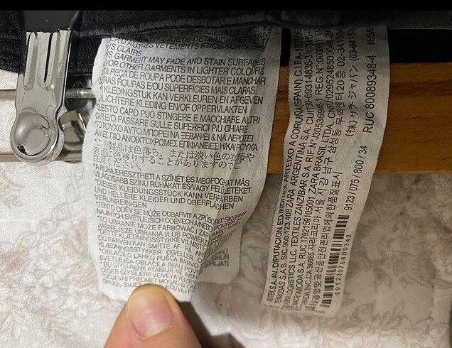 Zara Siyah Skinny Jeans - Görsel 5