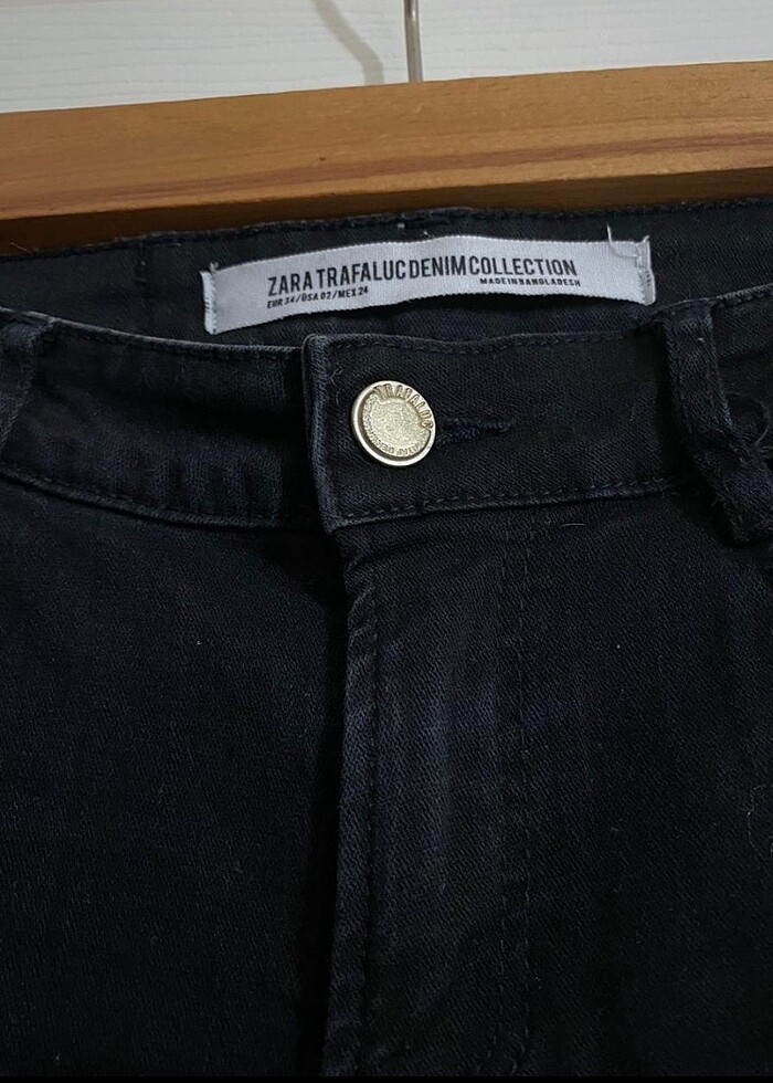 Zara Siyah Skinny Jeans - Görsel 4