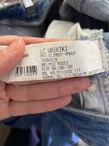 Orta bel jean - Görsel 7