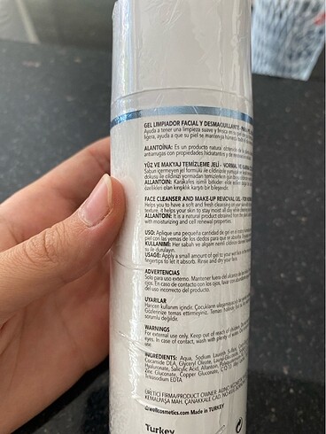 Dr. Well Barcelona Yüz ve Makyaj Temizleme Jeli - Görsel 4