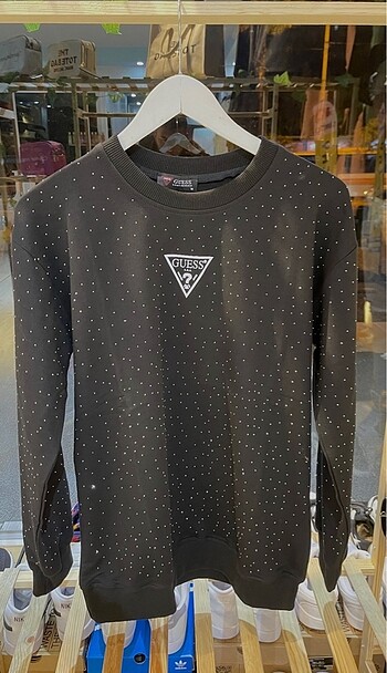 Guess Gues taşlı sweatshirt