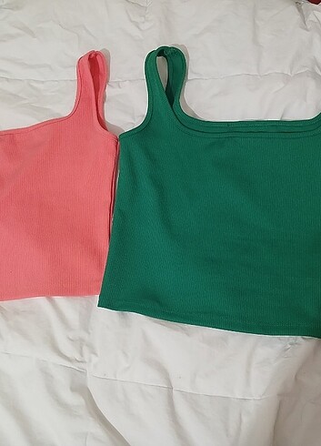 Askılı üst tam crop degil