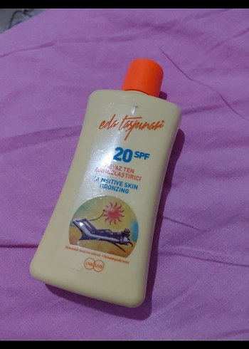 Eda Taşpınar SPF 20 Bronzlaştırıcı - Görsel 2
