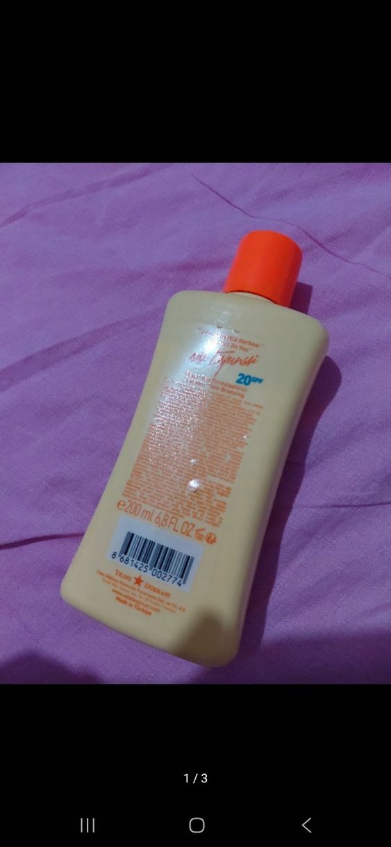 Eda Taşpınar SPF 20 Bronzlaştırıcı - Görsel 3