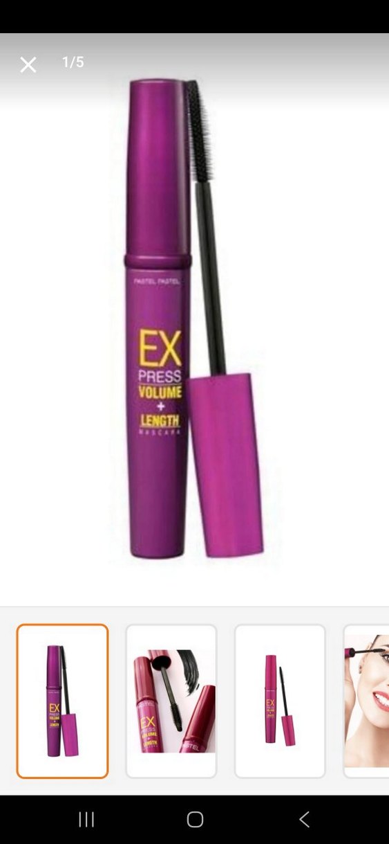 Pastel EX Press Hacim ve Uzunluk Maskara - Görsel 2
