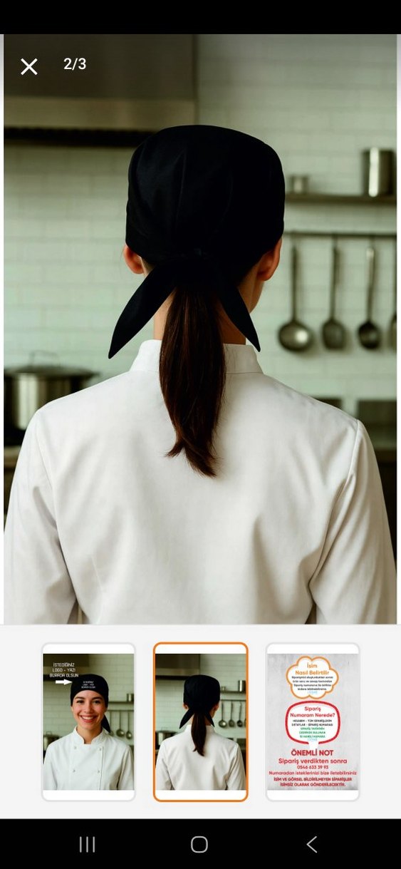 Mutfak bandanası - Görsel 2