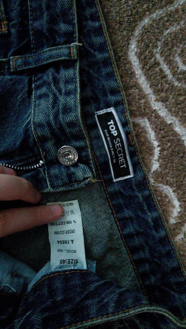 Kadın Mavi Kot Pantolon - Görsel 3