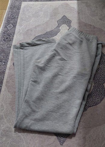 Gri Rahat Kesim Kadın Eşofman Altı - Görsel 3