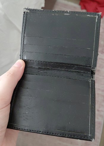 Siyah Minimalist Erkek Cüzdanı - Görsel 2