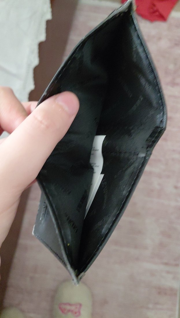 Siyah Minimalist Erkek Cüzdanı - Görsel 3