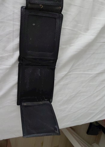 Siyah Deri Erkek Cüzdanı - Görsel 3