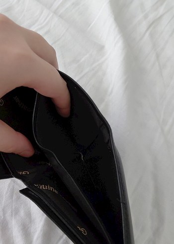 Siyah Deri Erkek Cüzdanı - Görsel 4