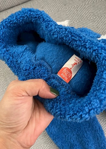 LC Waikiki Fermuarlı Mavi Erkek Çocuk Peluş Eşofman