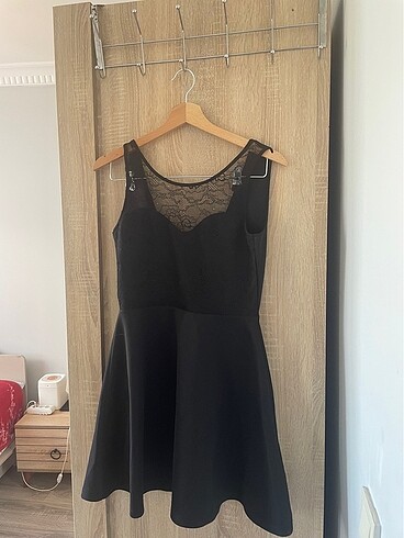 H&M siyah elbise
