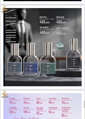 Avon Velina, Oriantal ve Bloome Kadın Parfümleri 50 ml