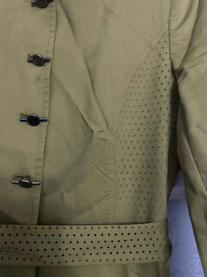 Elbise görünümlü pardesü - Görsel 5