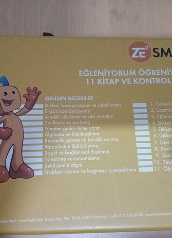 9-12 yaş Ze Smart Görsel Dikkat Seti Kolektifi