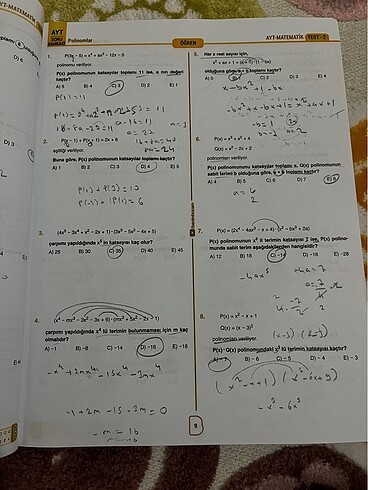 Beden benim hocam ayt matematik video çözümlü soru bankası