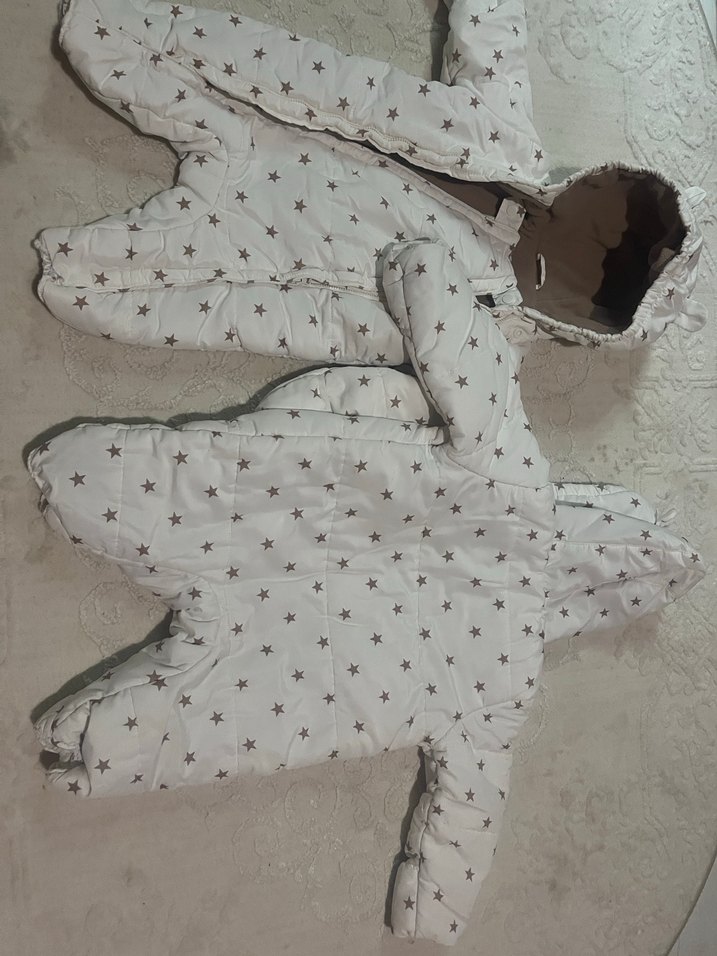 İkiz Astronot Tulum Kapüşonlu polarlı - Görsel 2