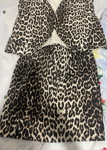 Leopar Desenli takım - Görsel 2