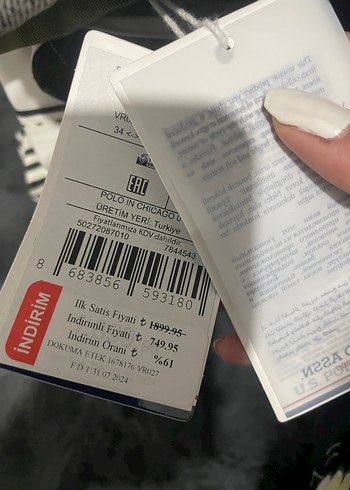 Düğmeli Haki Midi Kadın Etek - Görsel 4