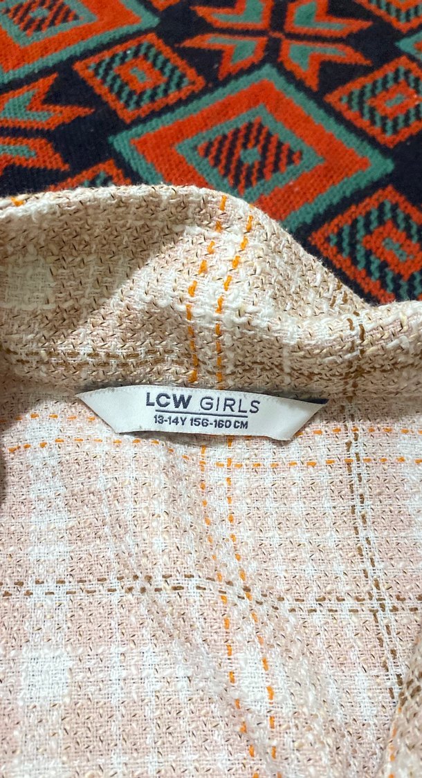 Düğmeli, Uzun Kollu Kahverengi Kadın Gömlek - Görsel 3