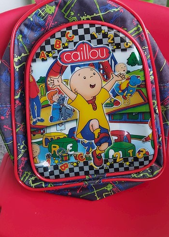 Çok Renkli Caillou Okul Çantası