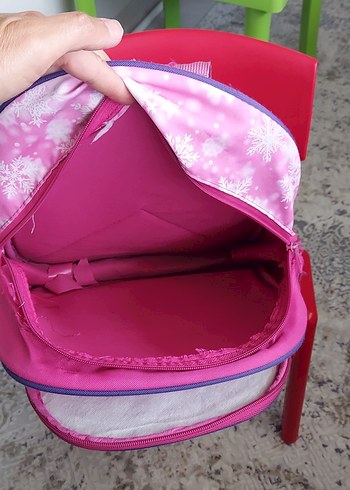Renkli Pembe Çocuk Okul Çantası